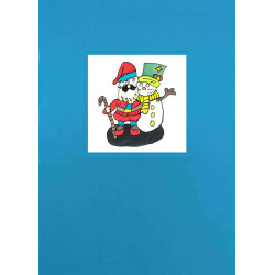 Lustige Weihnachtsmänner
