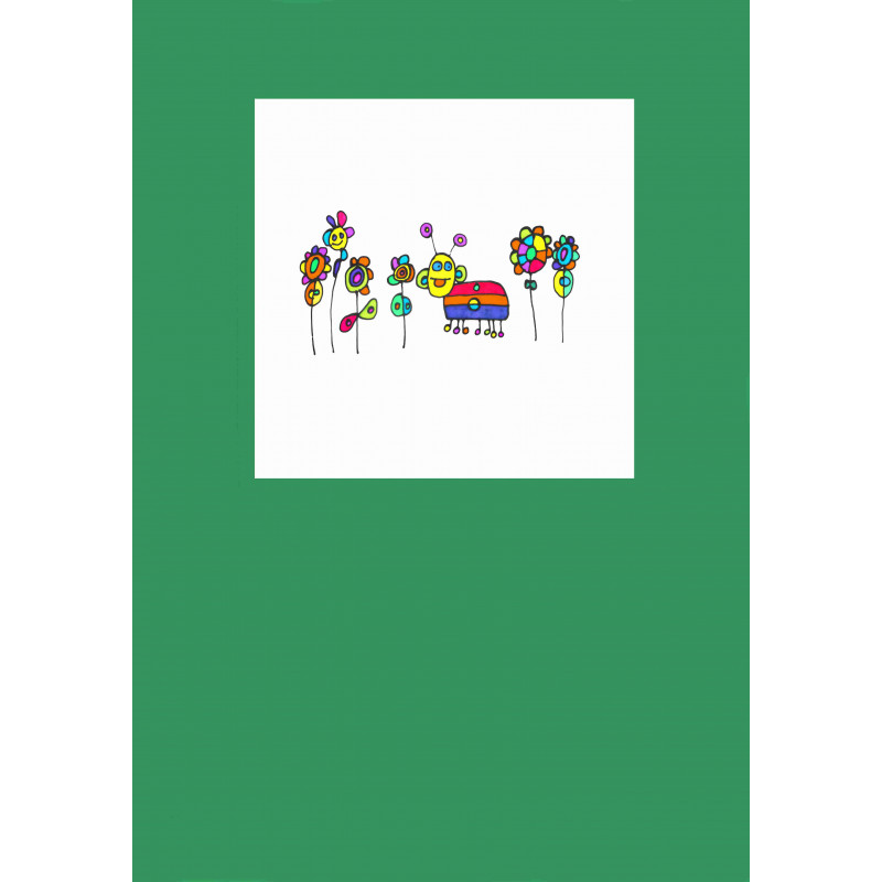 Spaziergang im Blumengarten